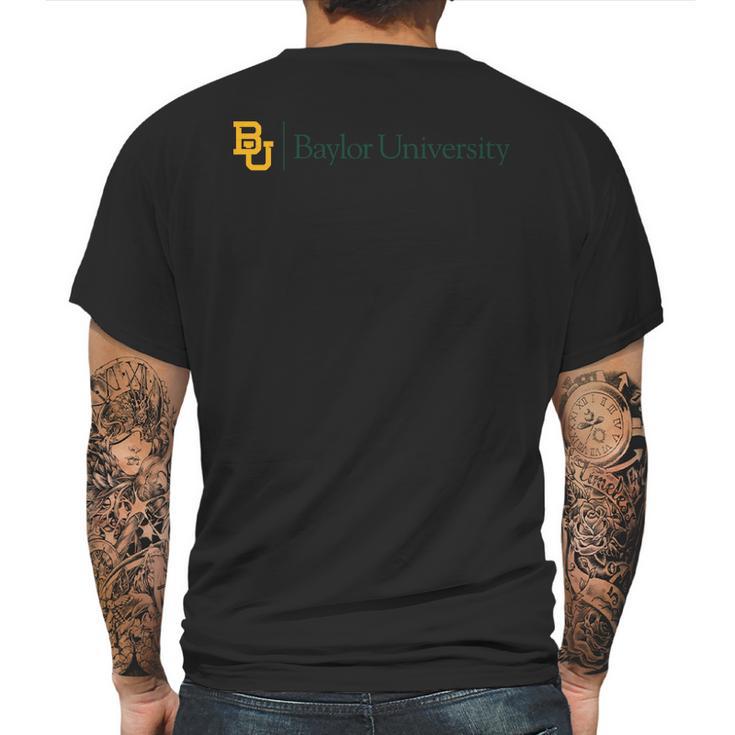 Simple Logo Baylor University 2020 Mens Back Print T-shirt