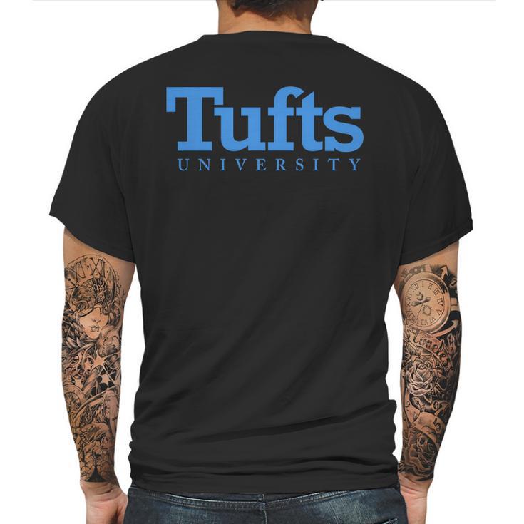 Simple Logo Tufts University 2020 Mens Back Print T-shirt