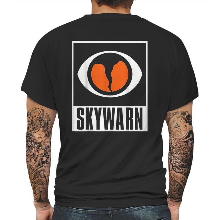 Skywarn Storm Spotter Logo Mens Back Print T-shirt