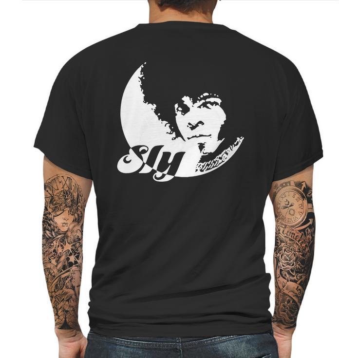 Sly And The Family Stone T-Shirt Mens Back Print T-shirt