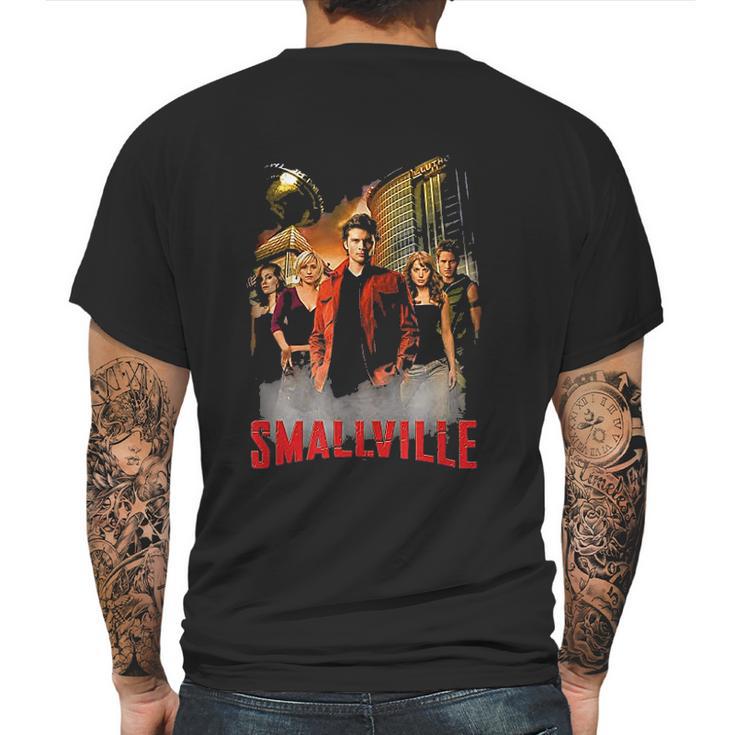 Smallville The Cast Mens Back Print T-shirt