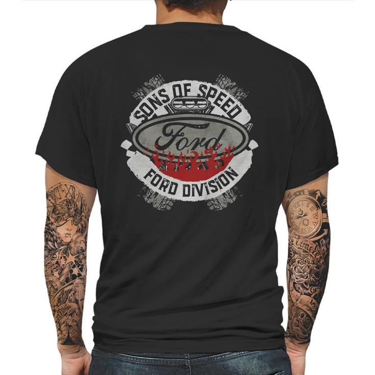 Sons Of Speed Ford Division Tshirt Mens Back Print T-shirt