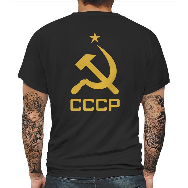 The Soviet Union Mens Back Print T-shirt