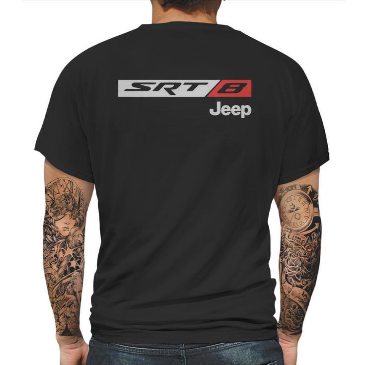 Srt 8 Jeep T-Shirt Mens Back Print T-shirt