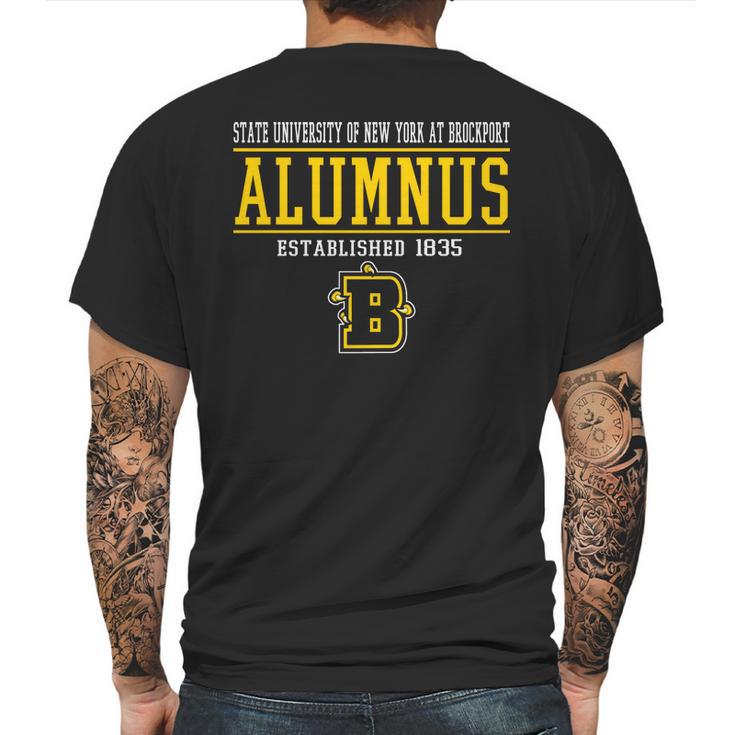 State University  Of New York At Brockport Alumnus Mens Back Print T-shirt