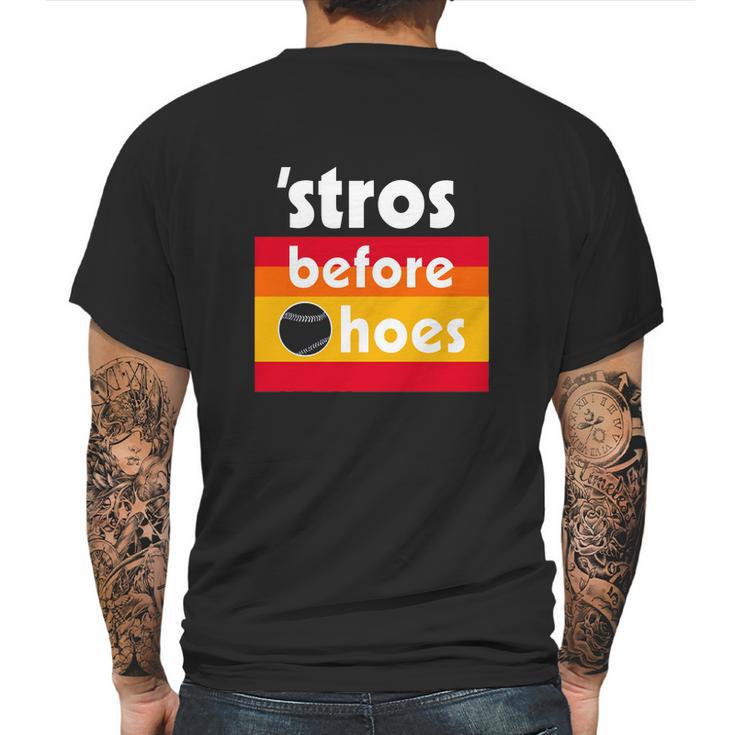 Stros Before Hoes Tshirt Mens Back Print T-shirt