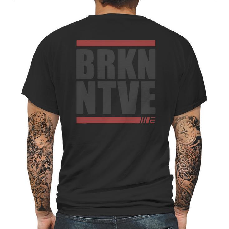 Stylebender Israel Adesanya  Broken Native Mens Back Print T-shirt