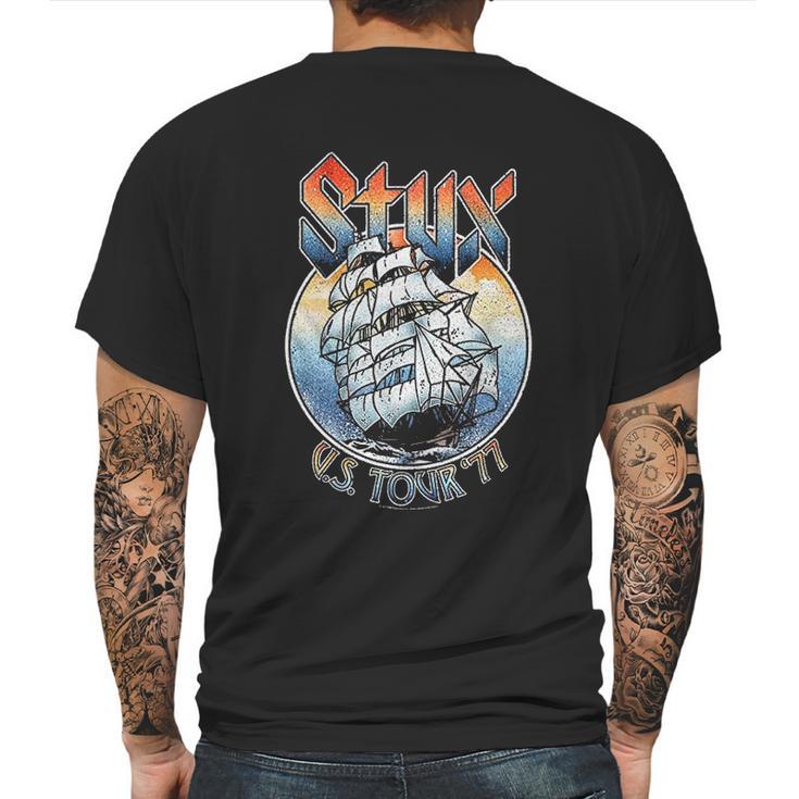 Styx Mens 77Tour Mens Back Print T-shirt