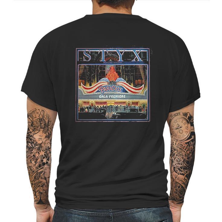 Styx Paradise Theatre Personalized Big Mens Back Print T-shirt