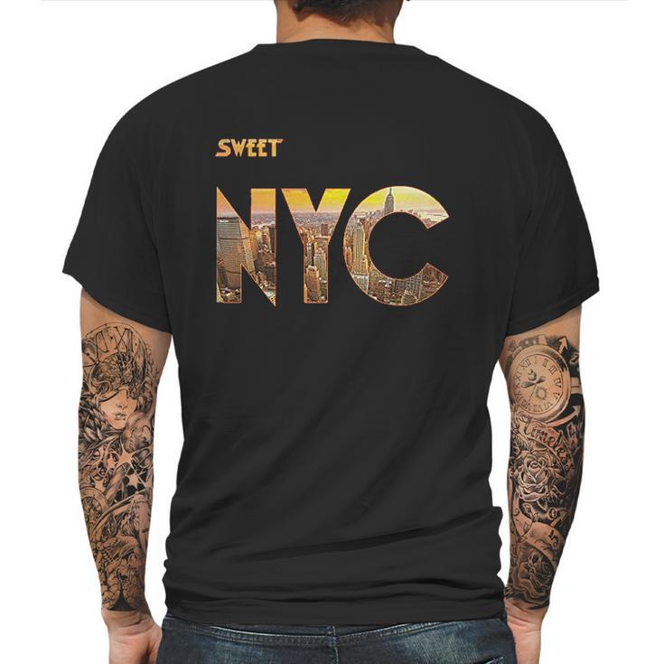 The Sweet New York Mens Back Print T-shirt