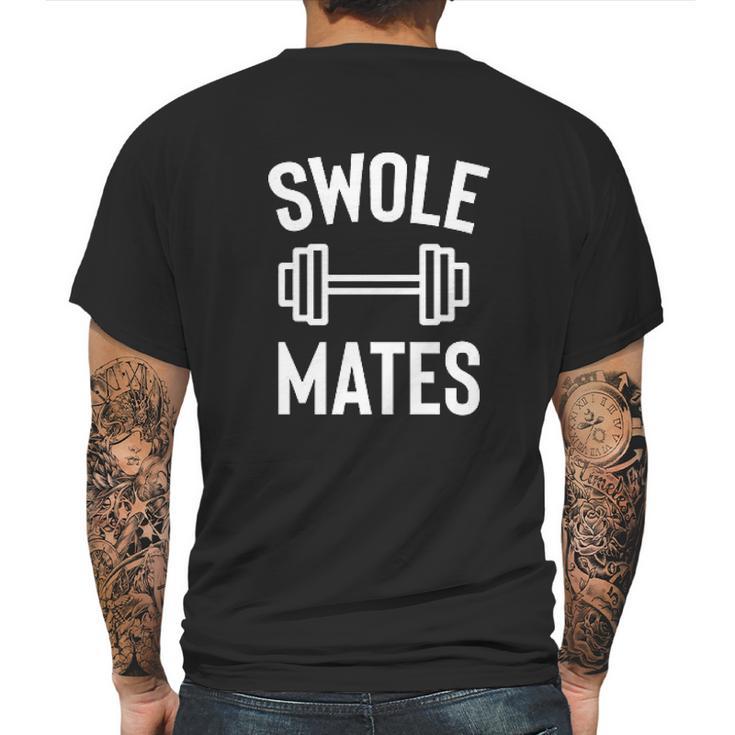 Swole Mates Mens Back Print T-shirt