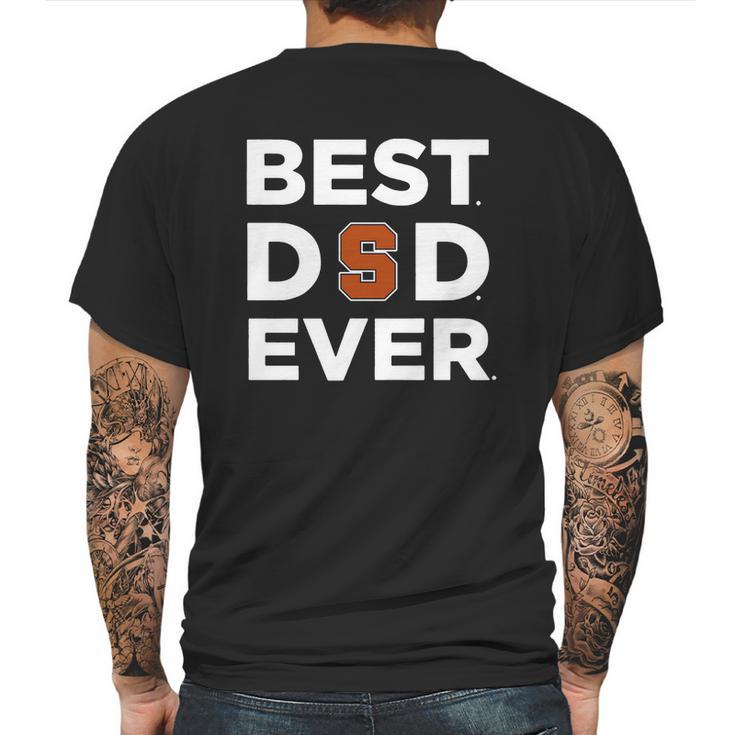 Syracuse Orange_Best Dad Ever Mens Back Print T-shirt