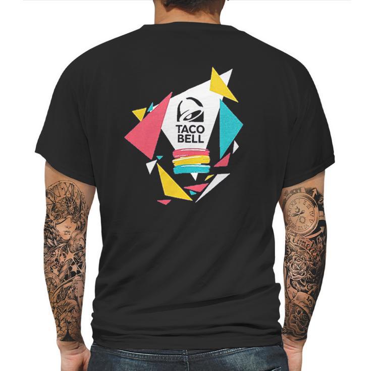 Taco Bell Confetti Logo Mens Back Print T-shirt