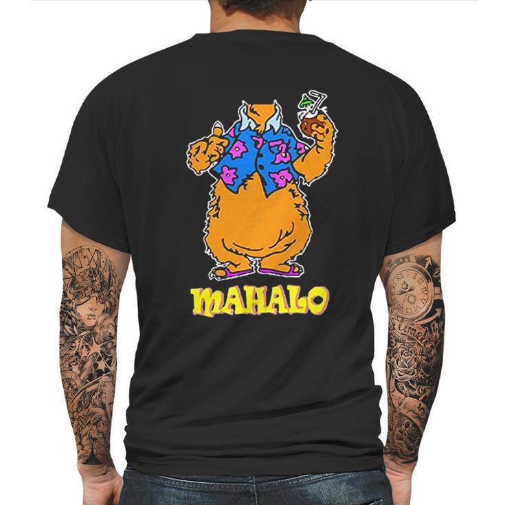 Tammy Mahalo  Art Mens Back Print T-shirt