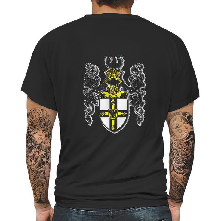 Teutonic Knights Crusader Mens Back Print T-shirt