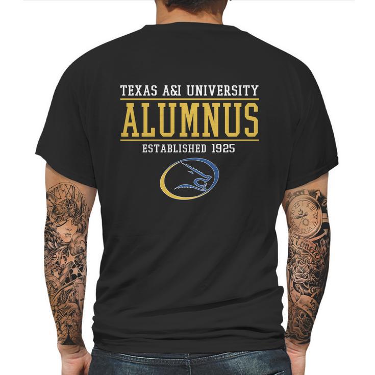 Texas A&I Alumnus Mens Back Print T-shirt