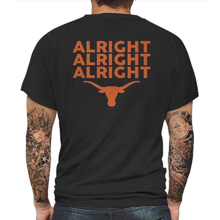 Texas Longhorns Alright Alright Alright Apparel Mens Back Print T-shirt