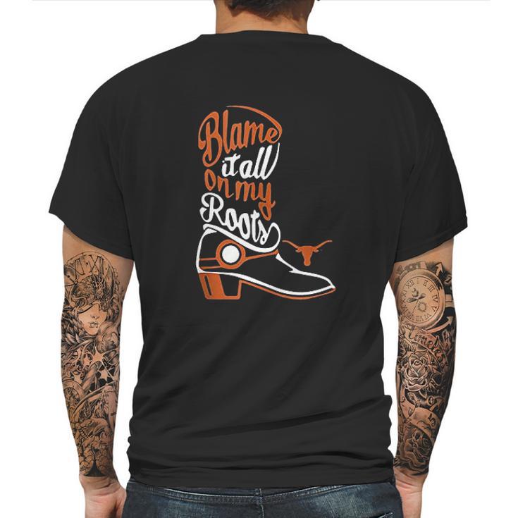 Texas Longhorns Living Roots Graphic Alumni Mens Back Print T-shirt