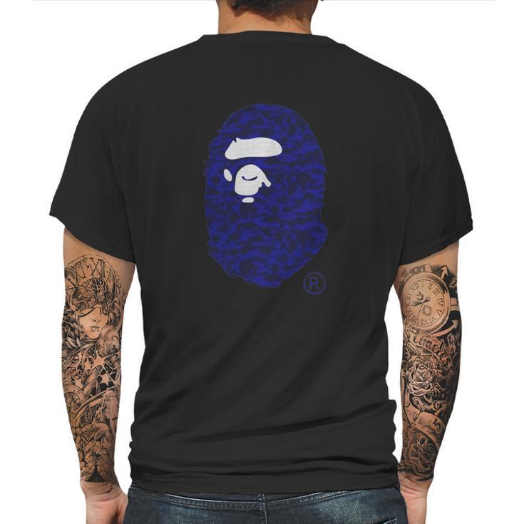 Top Selling - Bape Camo Blue T-Shirts - Mens T-Shirt Mens Back Print T-shirt