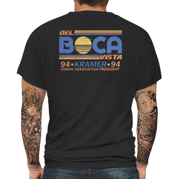 Top Selling - Black Seinfeld Del Boca Vista Kramer T-Shirts - Mens T-Shirt Mens Back Print T-shirt