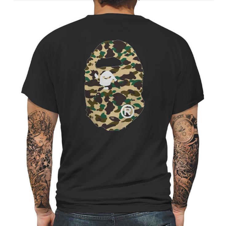 Top Selling - Camo Bape - Mens  T-Shirt Mens Back Print T-shirt