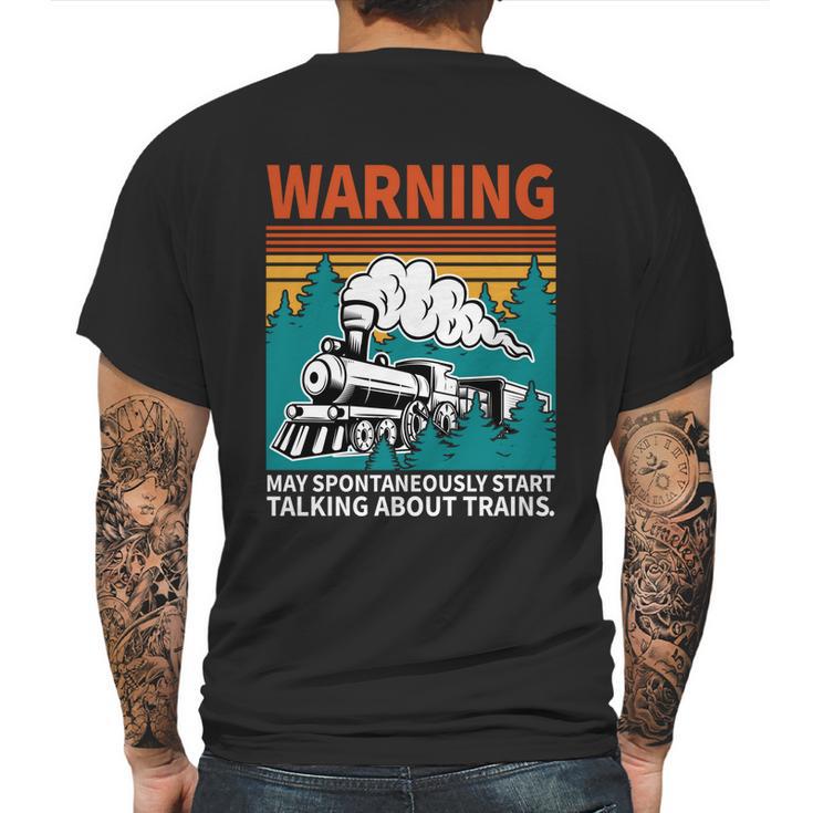 Trainspotting Inspired Trainspotter Related Train Watching D Gift Graphic Design Printed Casual Daily Basic Mens Back Print T-shirt