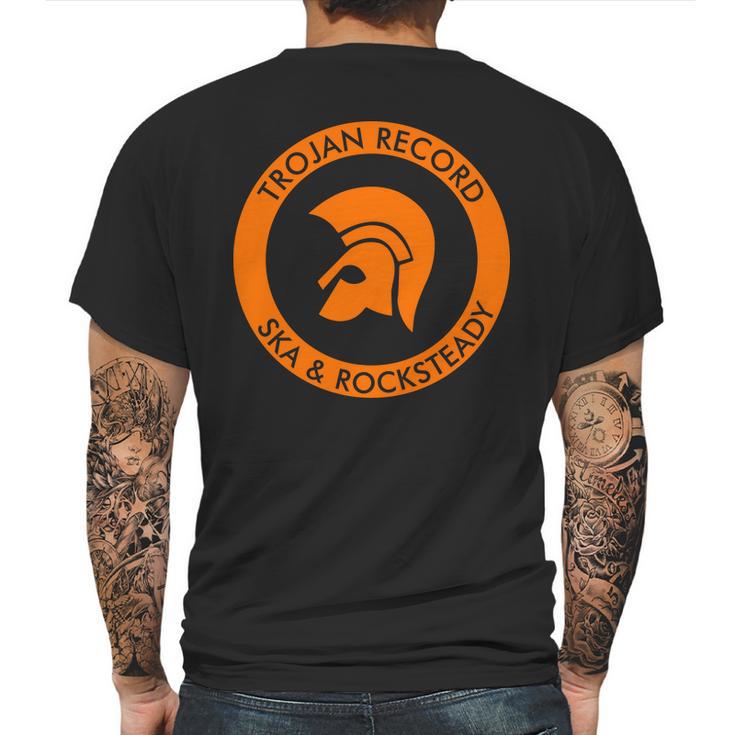 Trojan Records Circle Logo Mens Back Print T-shirt