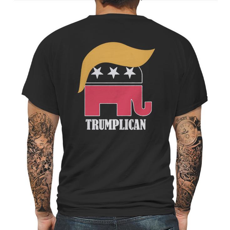 Trumplican Mens Back Print T-shirt