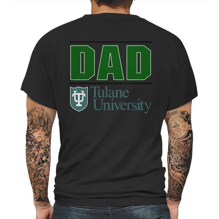 Tulane University Proud Dad Parents Day 2020 Mens Back Print T-shirt