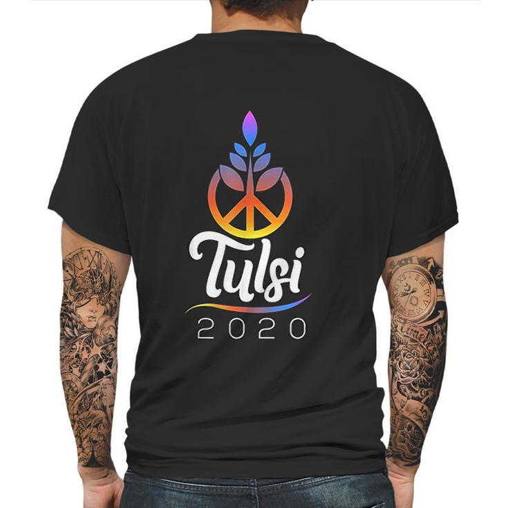 Tulsi 2020 Tulsi Gabbard Mens Back Print T-shirt