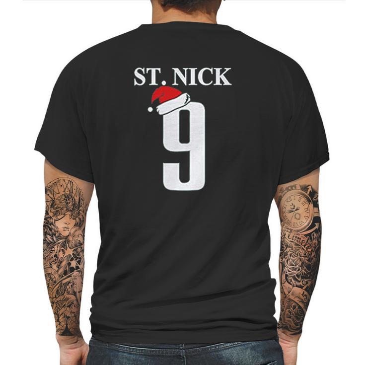 The Tune Guysblack Philadelphia Saint Nick Mens Back Print T-shirt