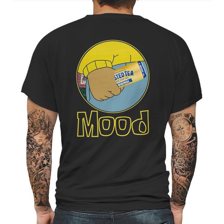 Twisted Tea Mood Graphic Mens Back Print T-shirt