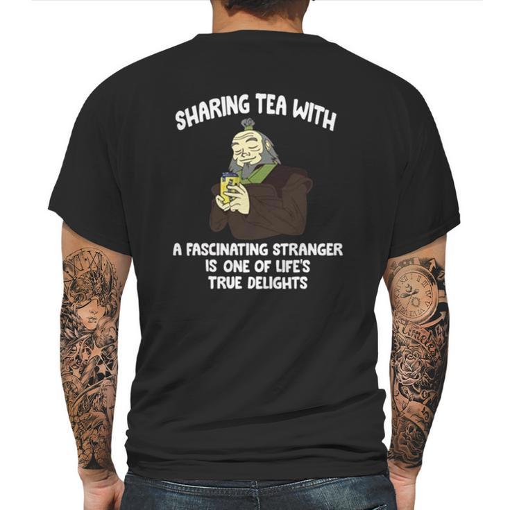 Twisted Tea Sharing Tea With A Fascinating Stranger Mens Back Print T-shirt