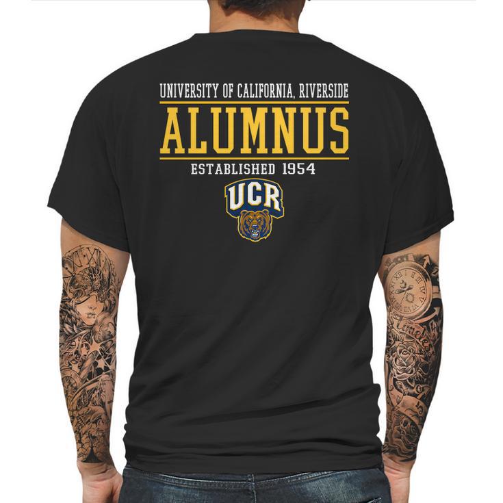 Uc Riverside Alumnus Mens Back Print T-shirt