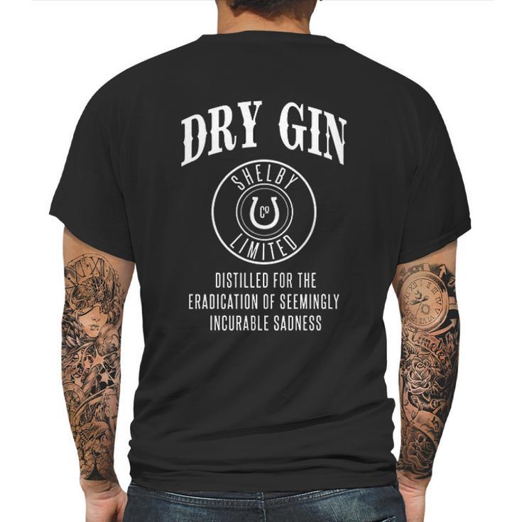 Ugp Campus Apparel Dry Gin  Shelby Company  Birmingham England Tv Show Mens Back Print T-shirt