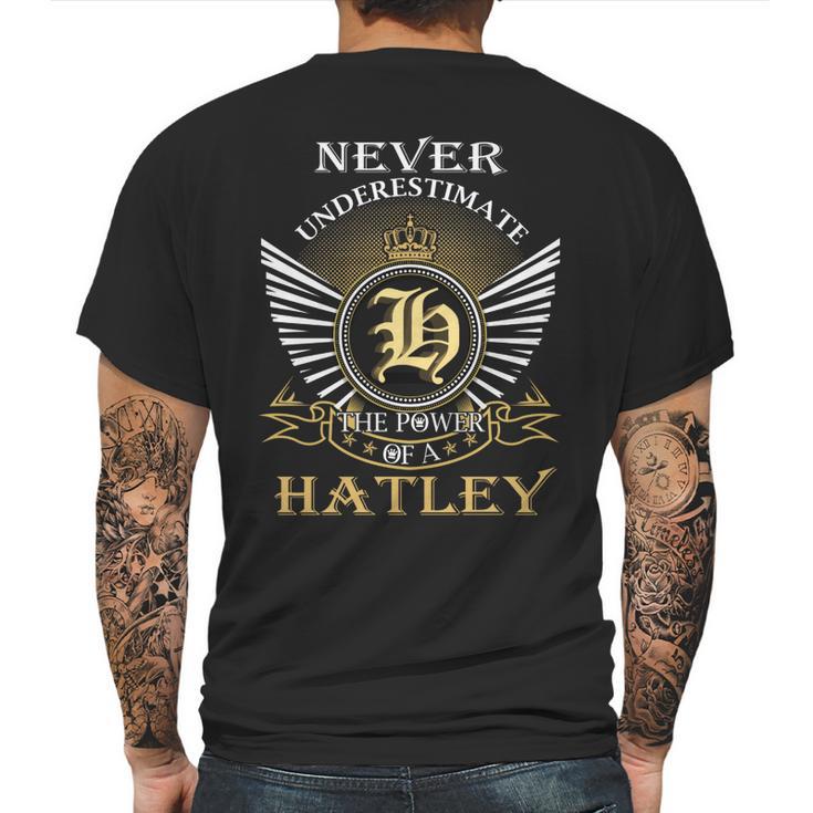 Never Underestimate The Power Of A Hatley Mens Back Print T-shirt