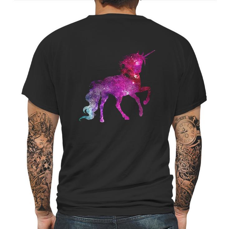 Unicorn Galaxy Squad Girls Funny Galactic Space Gift Mens Back Print T-shirt