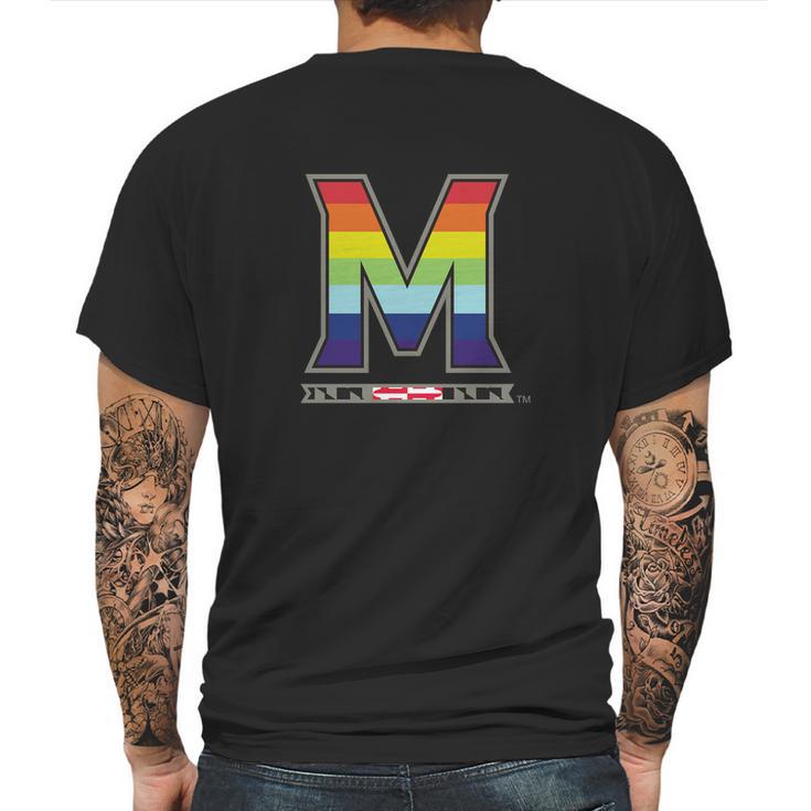 University Of Maryland Lgbt Mens Back Print T-shirt