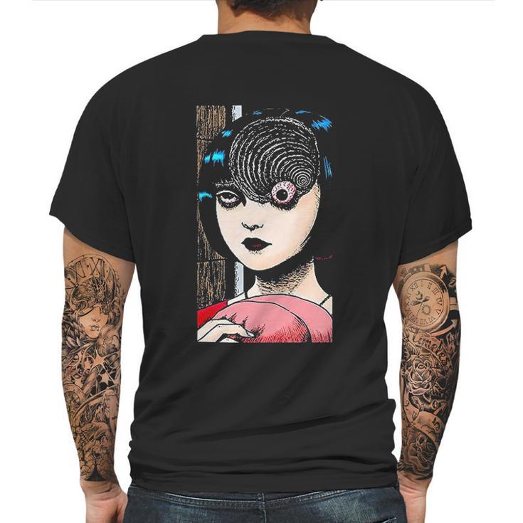 Uzumaki Junji Ito Japanese Horror Manga Mens Back Print T-shirt