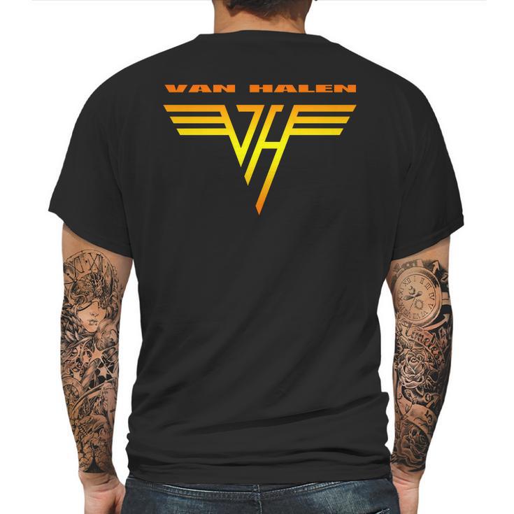 Van Halen Star Mens Back Print T-shirt