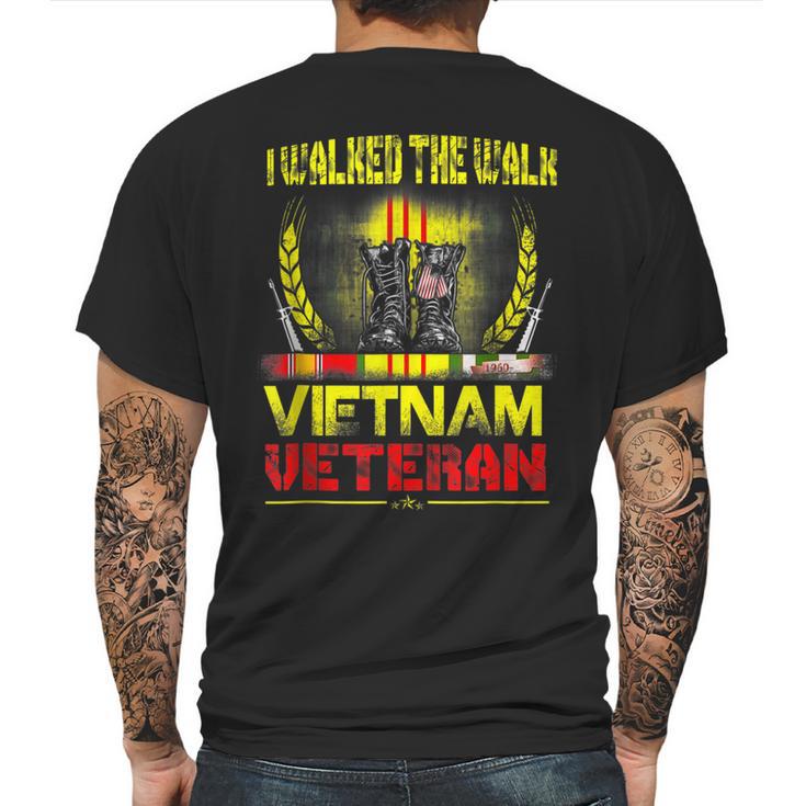 Vietnam War _ Vietnam Veteran T  Gift _ Us Veterans Day Mens Back Print T-shirt