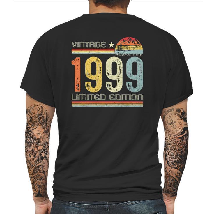 Vintage 1999 Made In 1999 23Th Birthday  23 Years Old Mens Back Print T-shirt