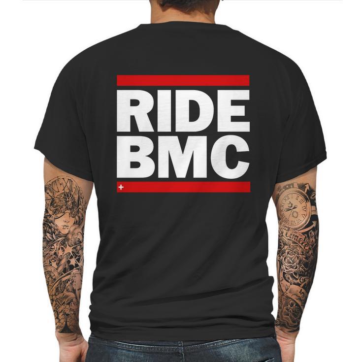 Vintage Ride Bmc Word Art Mens Back Print T-shirt