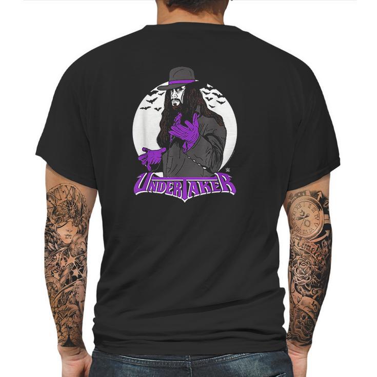 Vintage Undertaker Mens Back Print T-shirt