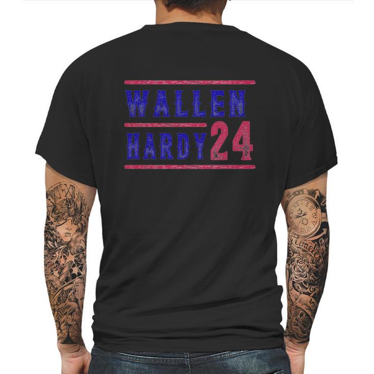 Wallen Hardy 24 Tee Cowboy Wallen Graphic Tee Trending V2 Mens Back Print T-shirt