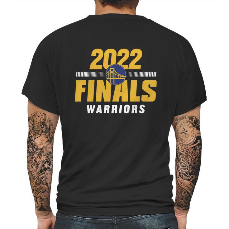 Warriors Finals 2022 Basketball Gold Blooded Warriors  Graphic Design Printed Casual Daily Basic Mens Back Print T-shirt