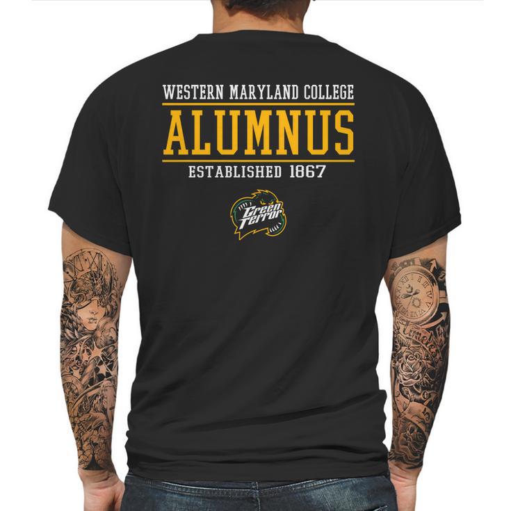 Western Maryland Alumnus Mens Back Print T-shirt