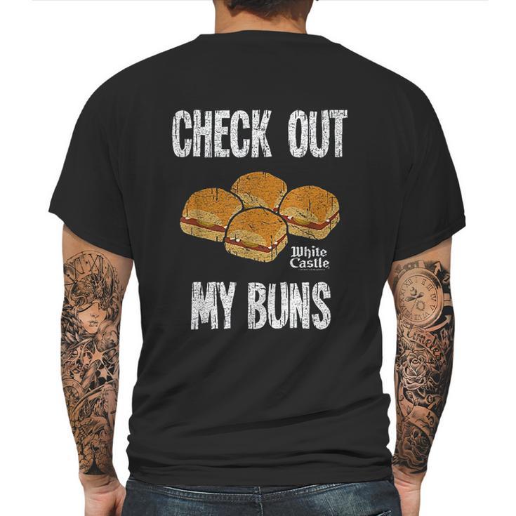 White Castle My Buns Mens Back Print T-shirt