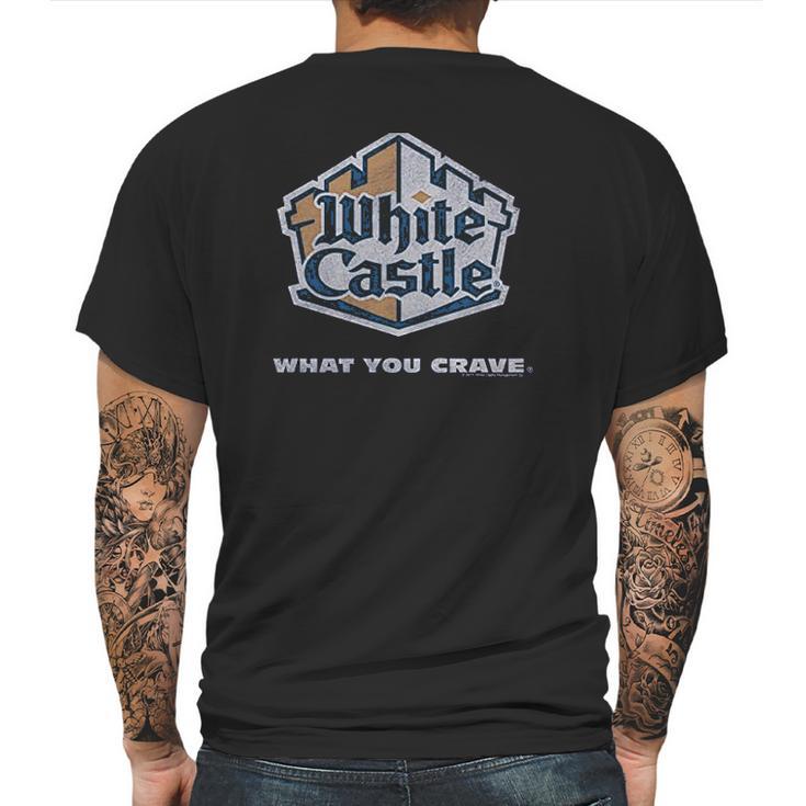 White Castle Vintage Mens Back Print T-shirt