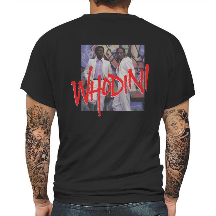 Whodini Escape Hip Hop Music Group Mens Back Print T-shirt